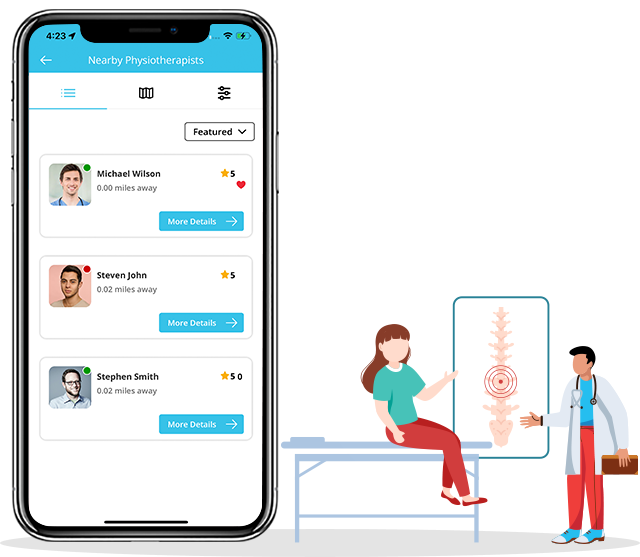 on demand Physiotherapy app