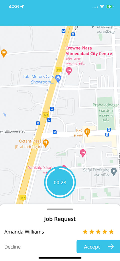 Delivery Driver Profile