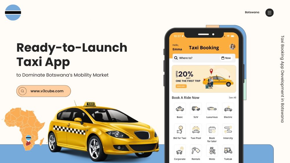 Ready-to-Launch Taxi App to Dominate Botswana’s Mobility Market