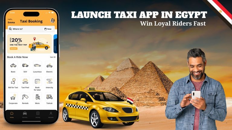 Launch Taxi App in Egypt