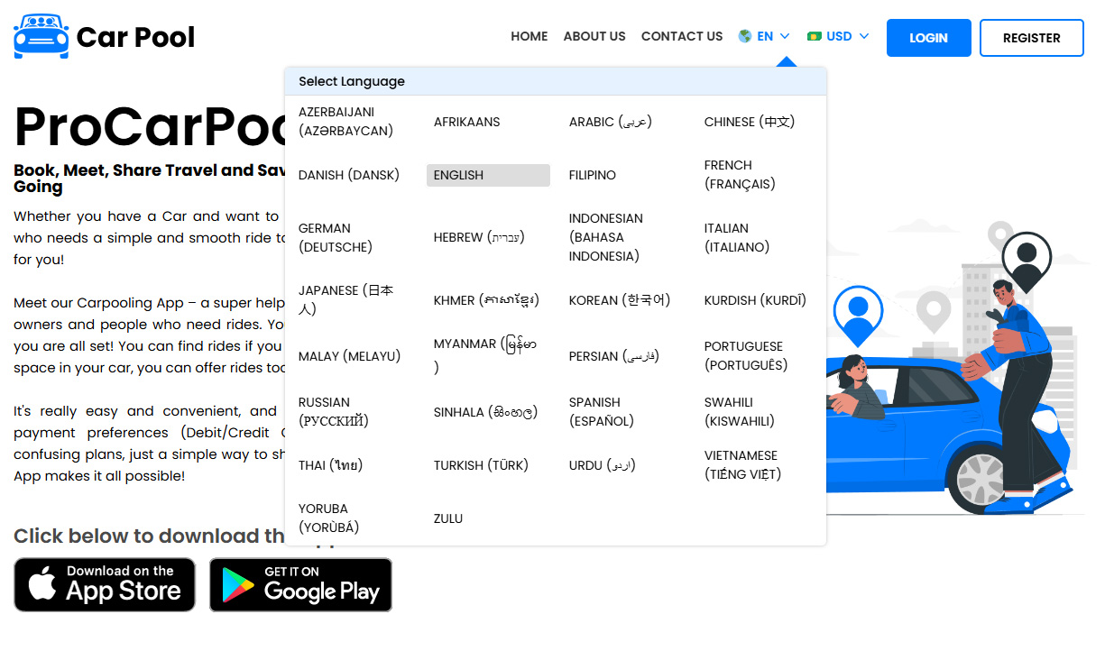 Choose Your Language
