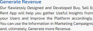 generate revenue