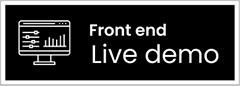 front end- Live demo