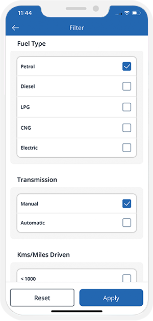 choose service categories