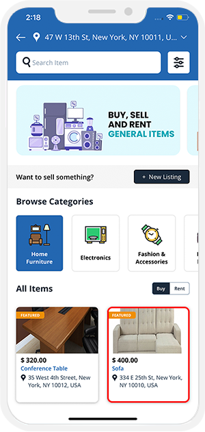 choose service categories