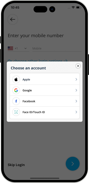 app login