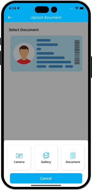 Maids upload ID documents from panel
