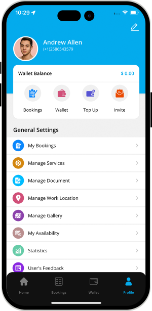 provider app menu