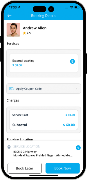 choose service categories