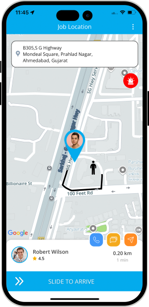 provider manage work location