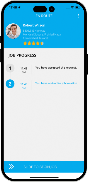provider manage work location