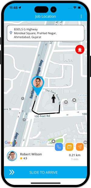 provider manage work location