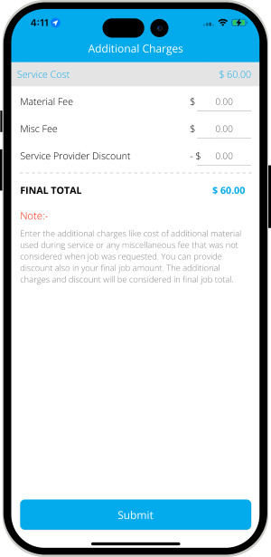 provider manage work location