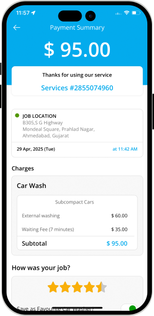 Select booking location