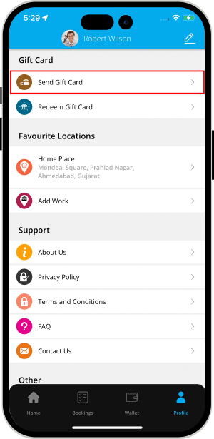 choose service categories
