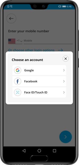 Select booking location