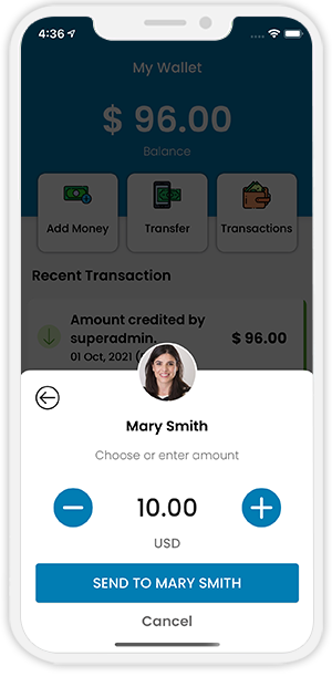 allet to Wallet Money Transfer