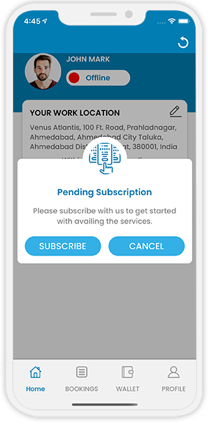 Pending Subscription