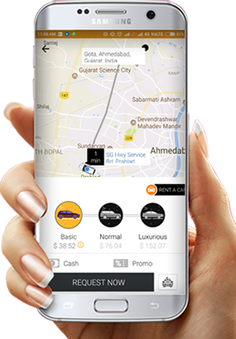taxi booking app