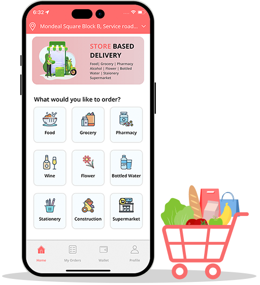 Delivery boy app Delivery boy app