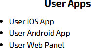 User iOS App