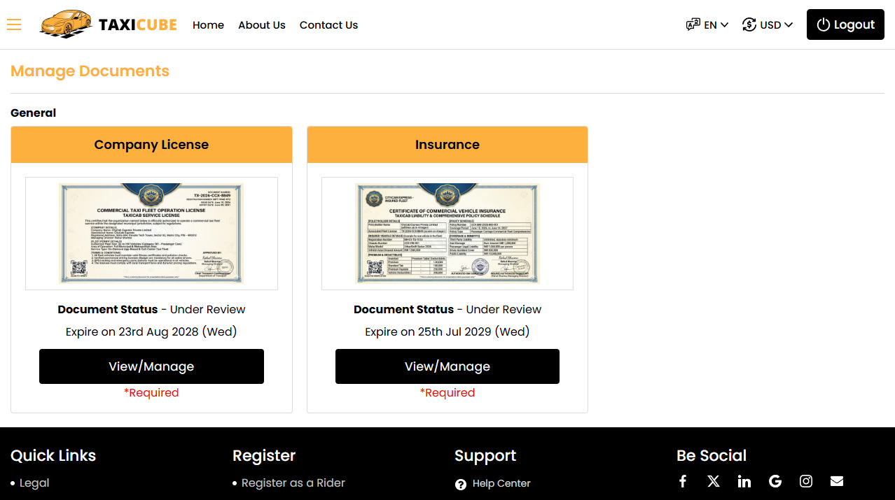 Manage Documents