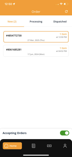 restaurant app