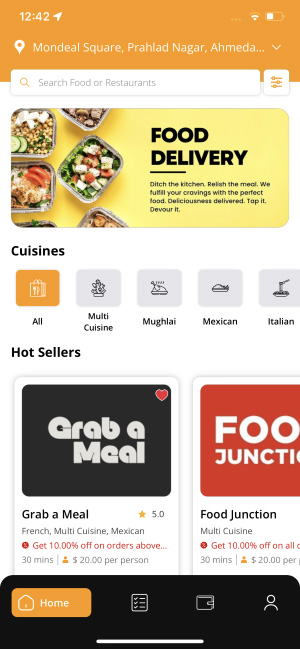 user app