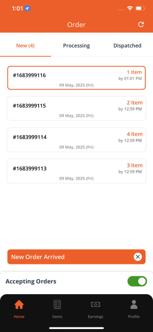 restaurant app