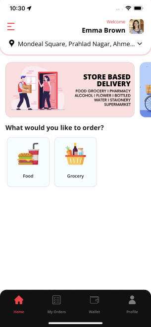 user app