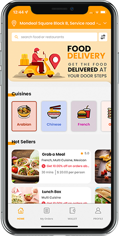 foodora clone app