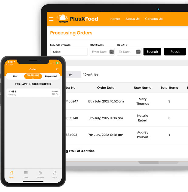 Restaurants application