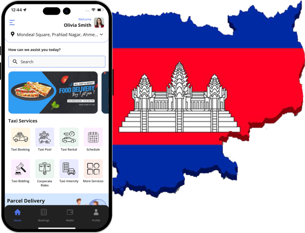 Gojek clone Cambodia