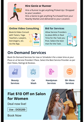 on demand Services