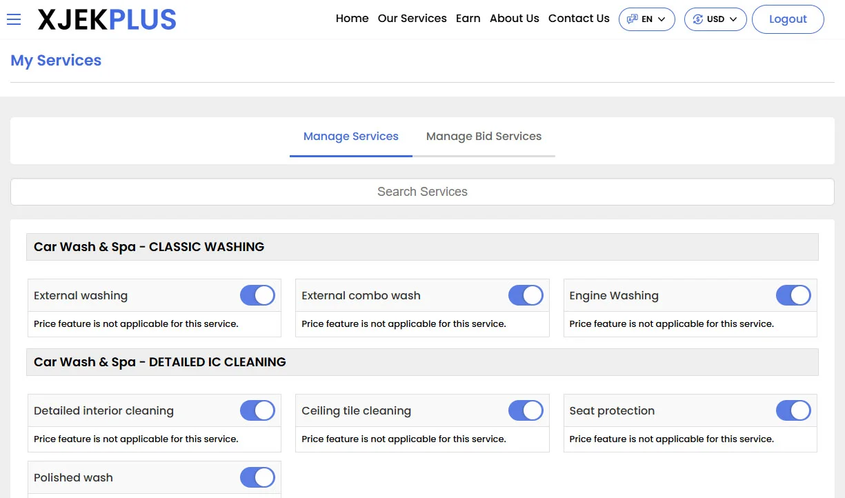 My Services