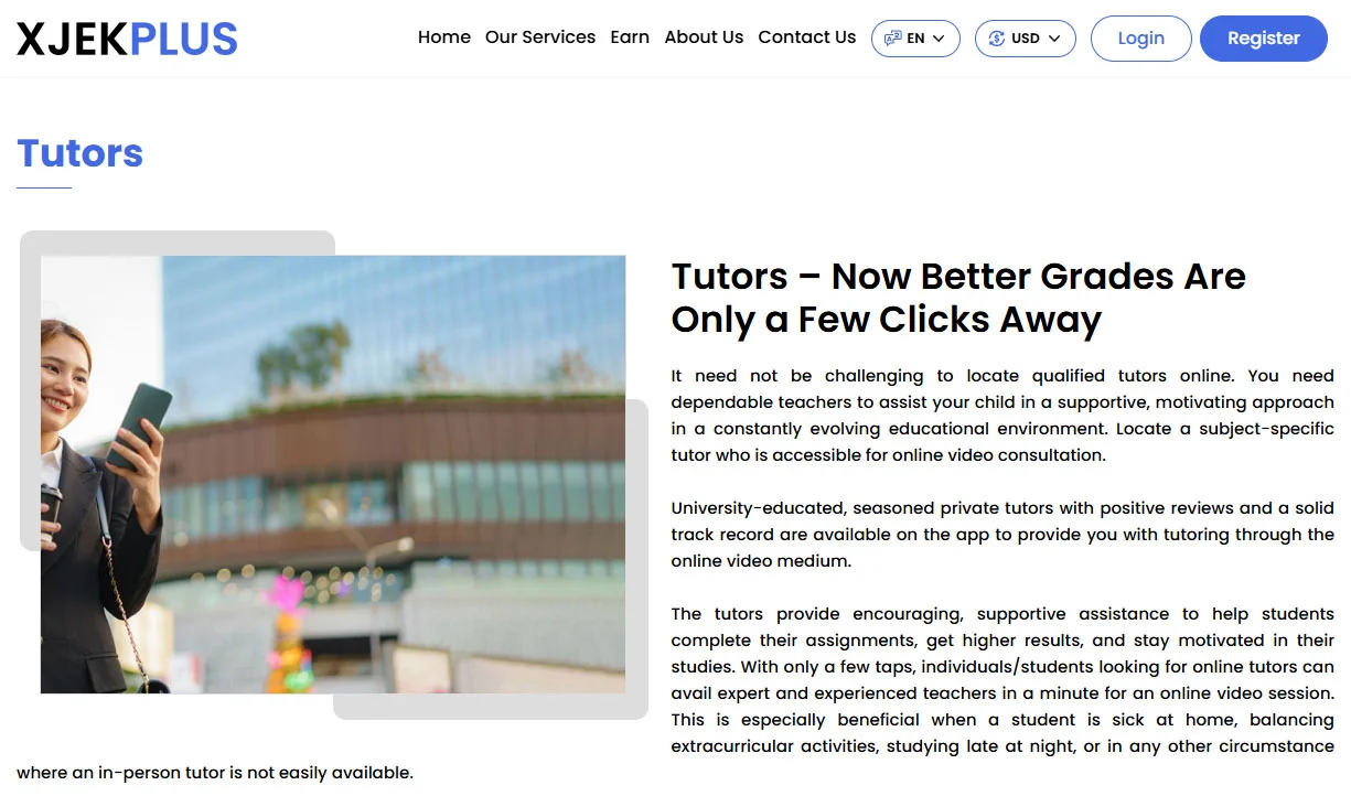 Video Consultation With Tutor