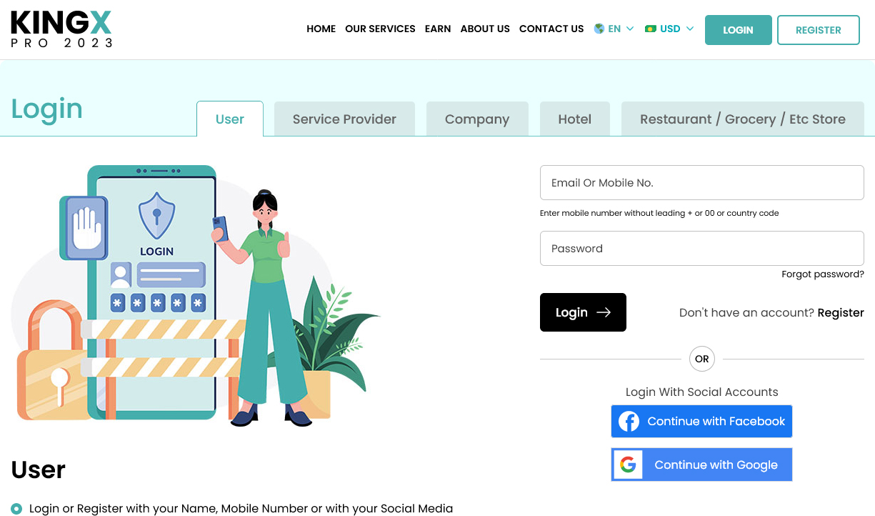 Login