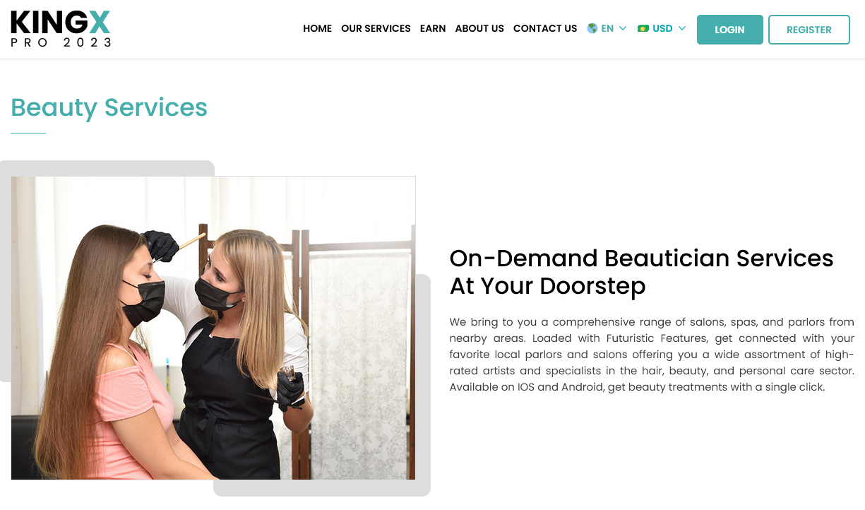 beauty services