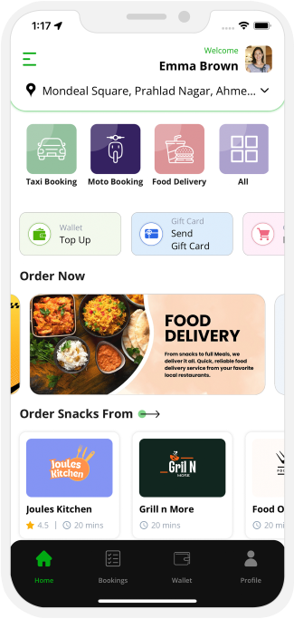 user app