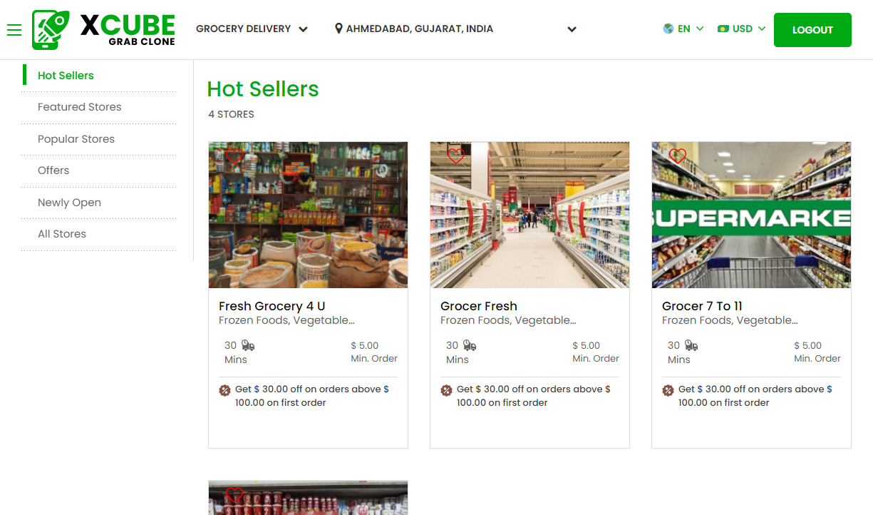 List Of Grocery Stores