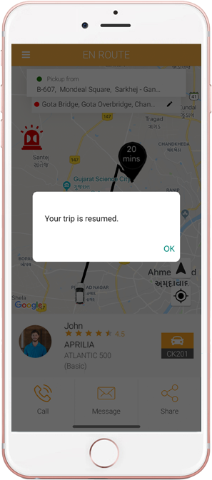 sua viagem é retomada sua viagem é retomada