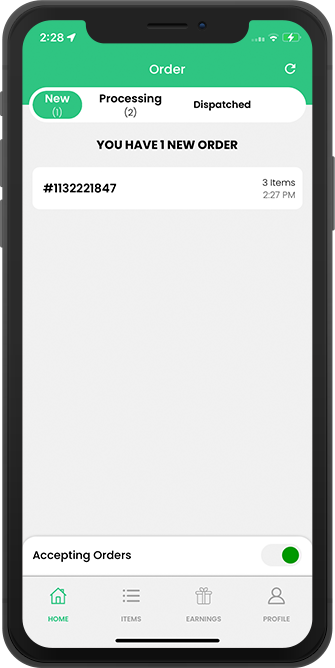 Store sliding onine availability