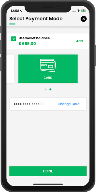 use choose payment method