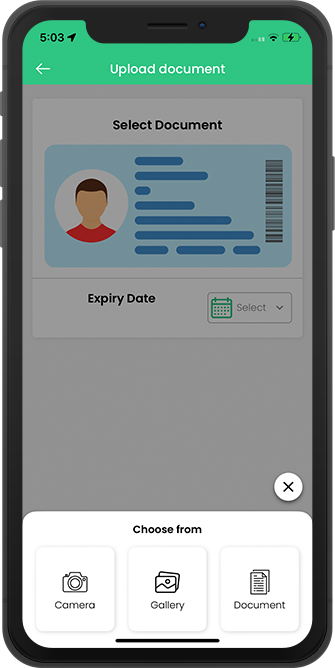 driver upload documents