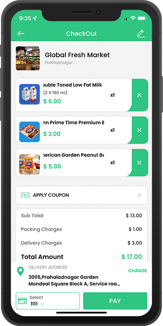 user, Store, driver edit profile