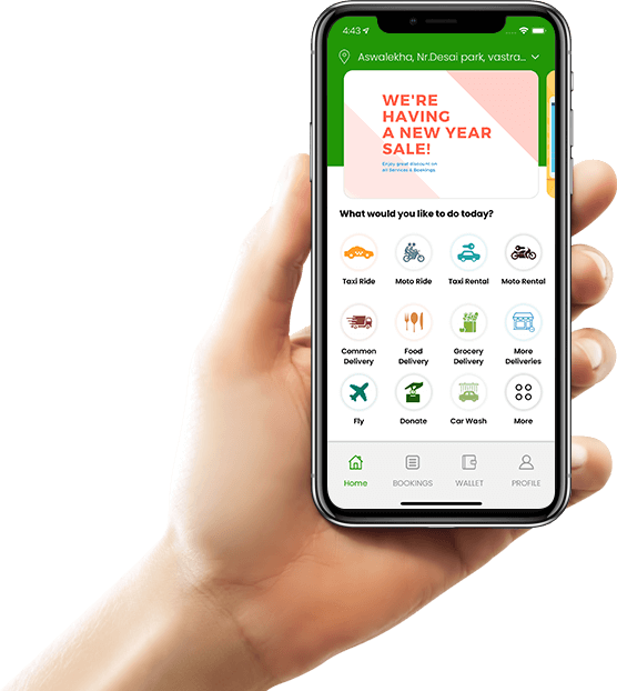 on demand multi service app