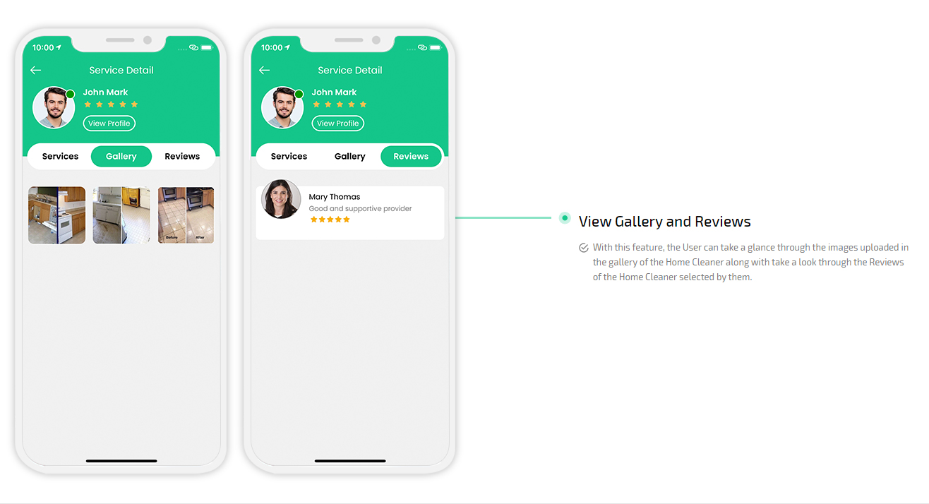View Galery and reviews