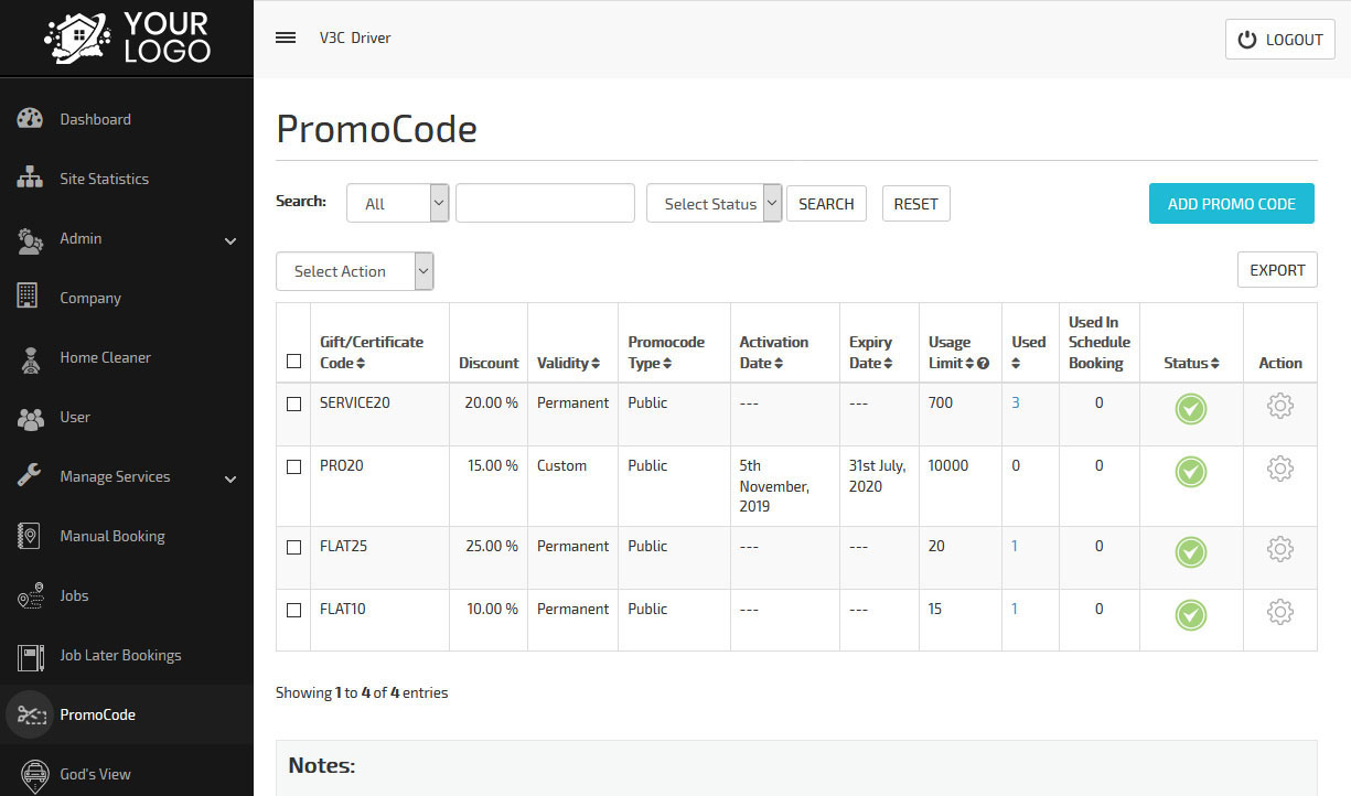 Promocode