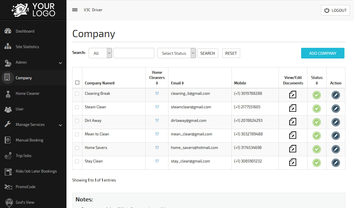 Company Details