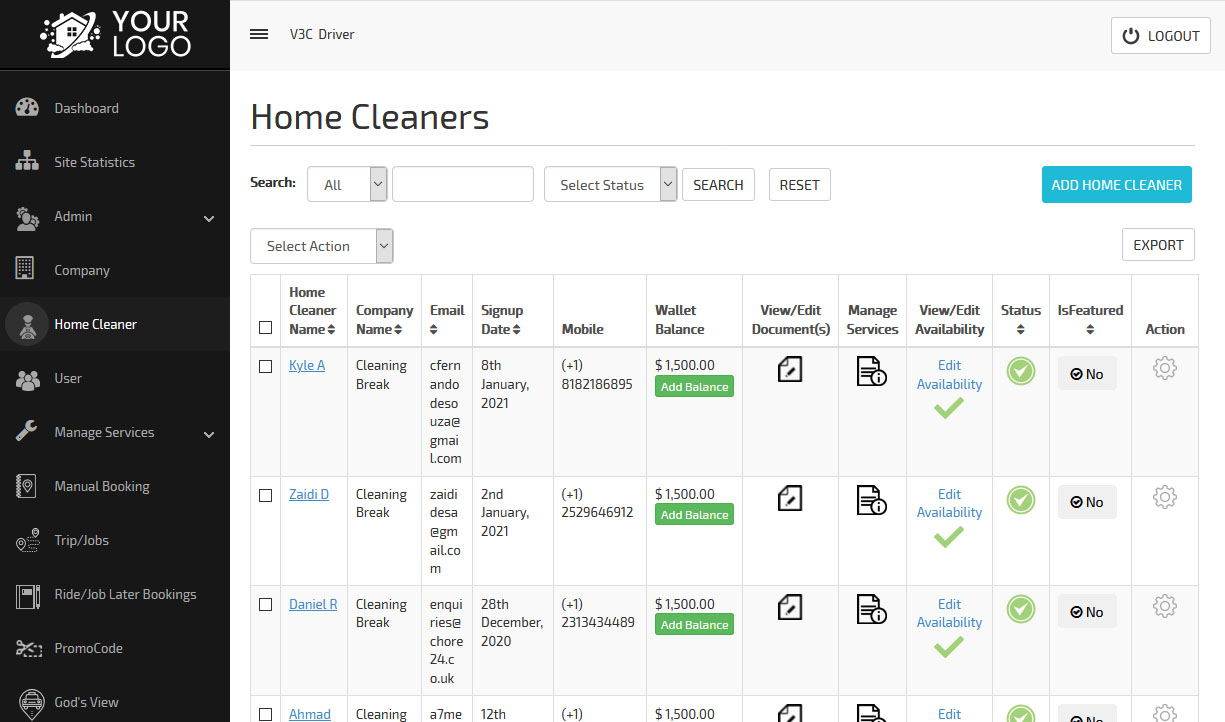 Home Cleaners